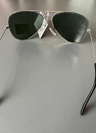 Ray ban aviator 3026 очки капли линзы стекло классика3 фото