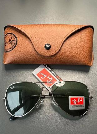 Ray ban aviator 3026 окуляри краплі лінзи скло класика