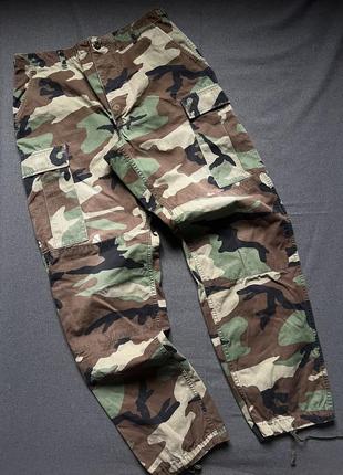 Карго камуфляжные штаны типа carhartt wip1 фото