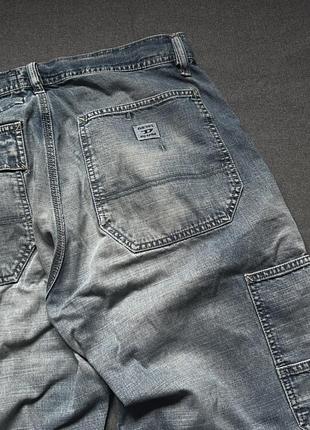 Широкі штани diesel carpenter jeans carpants5 фото