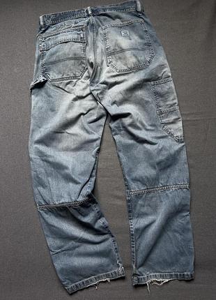 Широкі штани diesel carpenter jeans carpants6 фото