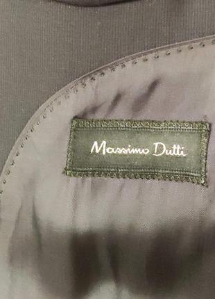 Massimo dutti легкий костюмный пиджак р. 50-52 (l-xl)8 фото