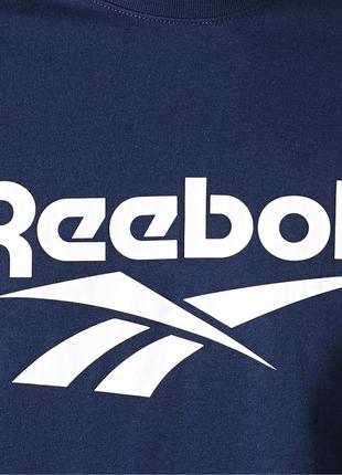 Футболка reebok classic vector navy3 фото