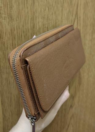 Шкіряний гаманець prada2 фото