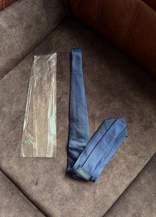 Шелковый галстук галстук eterna excellent italy оригинальный синий