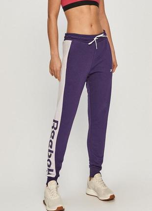 Спортивные штаны reebok te linear logo w