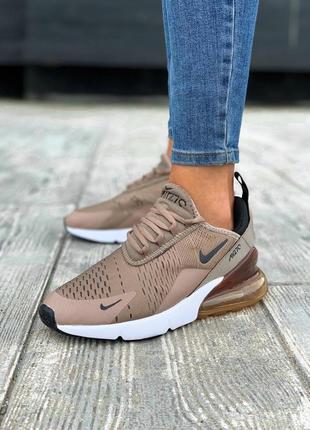 Кроссовки nike air max 270 brown кросівки3 фото