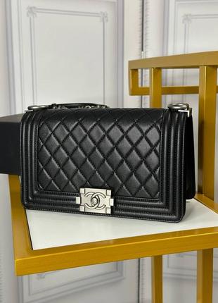 Сумка в стиле chanel boy1 фото