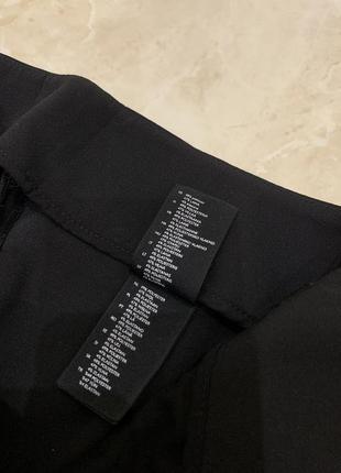 Классические черные брюки cos шерстяные брюки женские базовые8 фото