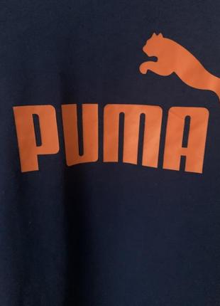Бавовняна футболка puma ess logo4 фото