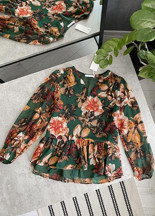 Розпада! найгарячіша блузка з квітковим принтом
