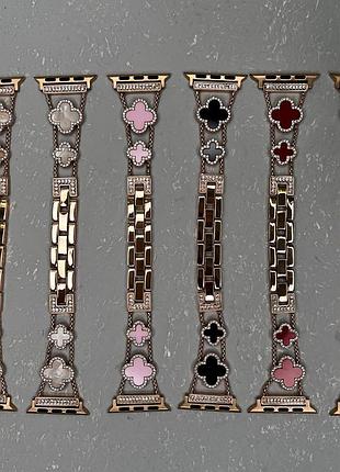 Ремінці  ремінець van cleef & arpels - для apple watch: •38/40/41mm; •42/44/45/49mm;