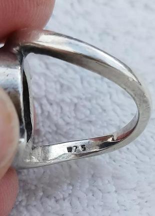 Срібний перстень з оніксом3 фото