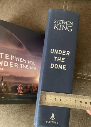 Книга "under the dome" stephen king4 фото