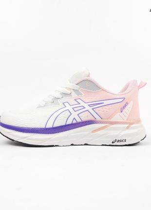 Asics gel-excite 10 білі з пудрой кросівки кеди асікс жіночі весняні літні демісезонні демісезон низькі текстильні сітка легкі топ якість