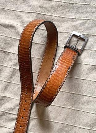 Змія sendra spain snake belt шкіра змії 4 см