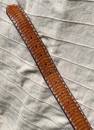 Змея sendra spain snake belt кожа змеи 4 см9 фото