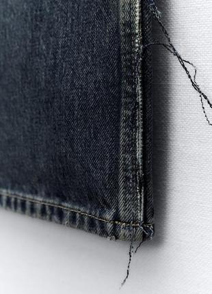 Трендовые синие джинсы зара limited edition2 фото