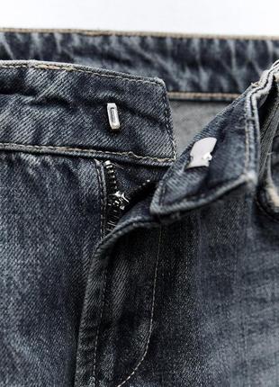 Трендовые синие джинсы зара limited edition6 фото