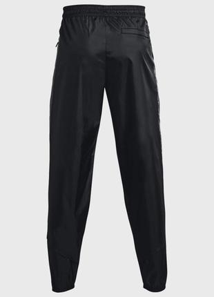 Мужские черные спортивные штаны ua legacy woven pants6 фото