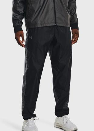 Мужские черные спортивные штаны ua legacy woven pants2 фото