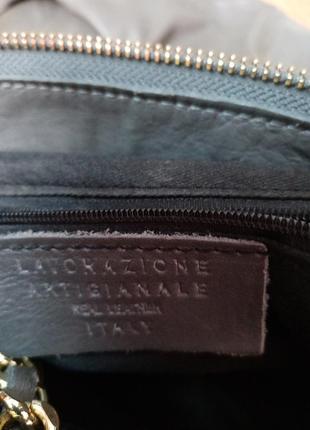 Итальянская кожаная сумка3 фото