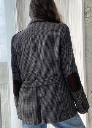 Шерстяной пиджак с латками люкс gerard darel шерсть6 фото