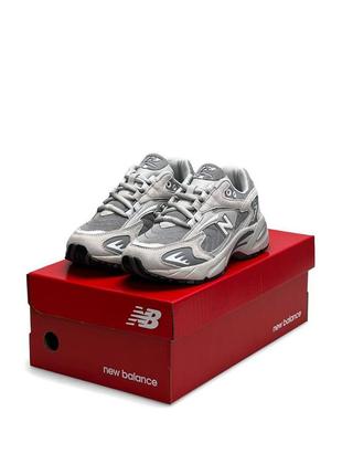 Женские кроссовки new balance 725 white grey замшевые 1944 балланс 725