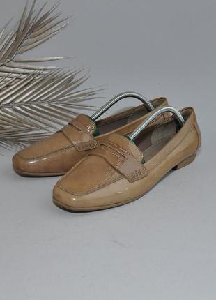 Лакированные туфли лоферы5 фото