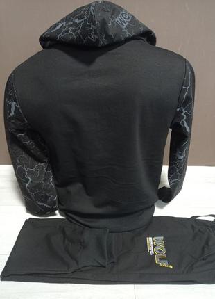 Детский спортивный костюм "волк манга" для мальчика подростка grace венгрия на 6-16 лет кофта с штанами5 фото