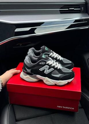 Женские замшевые кроссовки new balance 9060 black white консультация 9060