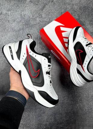 Оригінальні кросівки nike air monarch white red 40-44р.