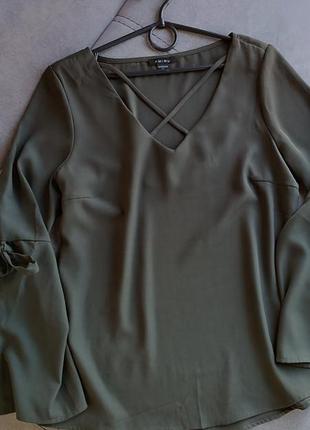 Блуза карандашного цвета, размер m5 фото