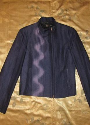 Пиджак на молнии с градиентом j s exte италия1 фото