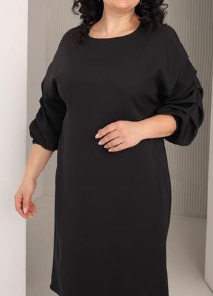 Платье женское черное2 фото