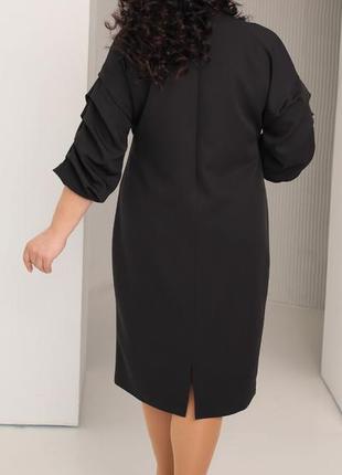 Платье женское черное4 фото