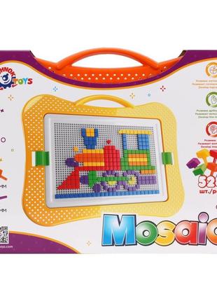 Іграшка "мозаїка 8 технок", арт. 3008txk, 528 фішок2 фото