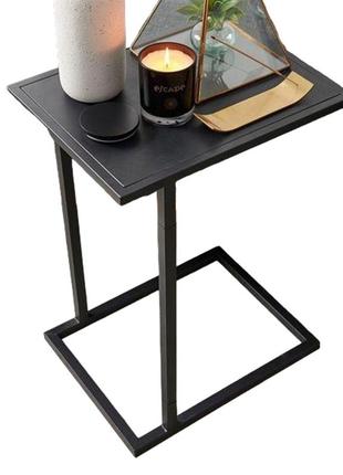 Приставний стіл для ноутбука i loft you 60х50х40 см чорний (2108558363)1 фото