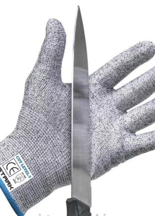 Защитные перчатки от порезов cut resistant gloves1 фото