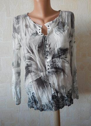 Блуза жатка купонна тканина2 фото
