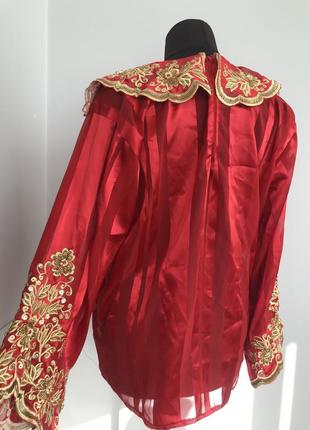 Восточная средневековая русская блуза карнавал6 фото