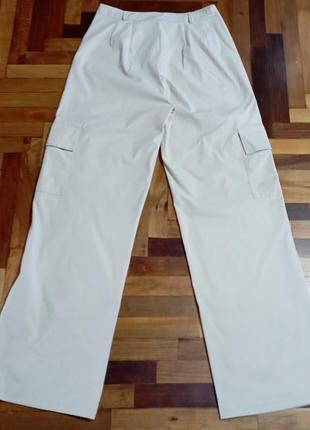 Широкие брюки с карманами prettylittlething в идеальном состоянии xl3 фото