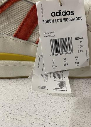 Новые оригинальные кроссовки бренда adidas forum low woodwood9 фото