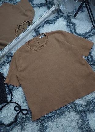 Блуза от zara блузка футболка футболочка