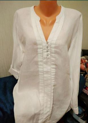 Сорочка блуза льон