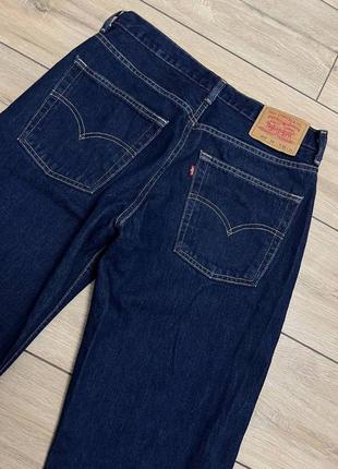 Мужские джинсы levi's 582 темно-синие 32х34