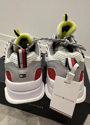 Кроссовки белые tommy hilfiger5 фото