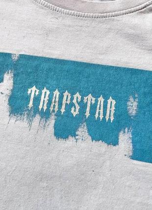 Крутая футболка trapstar с принтом4 фото