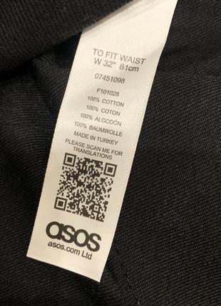 Новые базовые черные шорты мужские asos5 фото