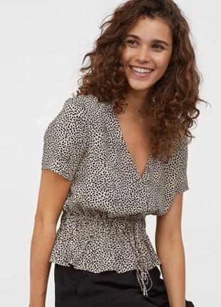 Топ блуза h&m рубашка 2
